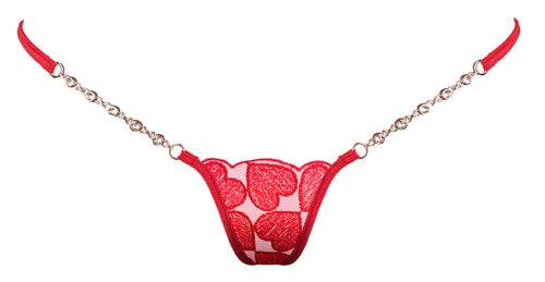Queen of Hearts - Luxury Micro G-String