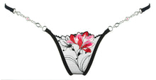 Load image into Gallery viewer, Red Flower - Luxury Mini G-String